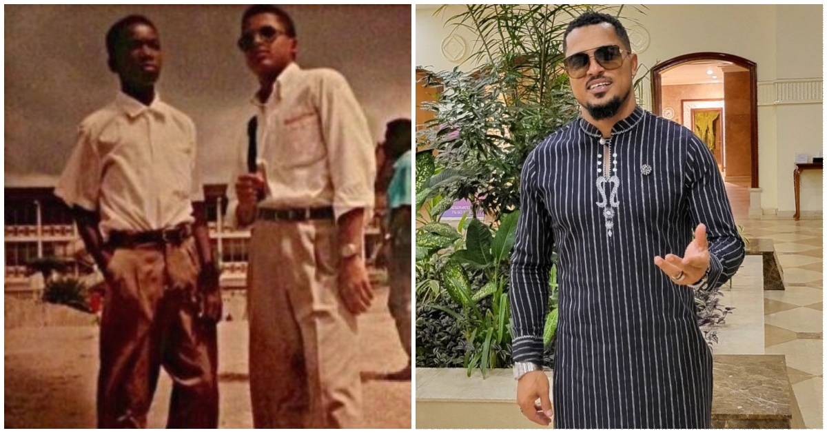 "You're so cute": Van Vicker causes stir with Independence Day photo he took in SHS 30 years ago