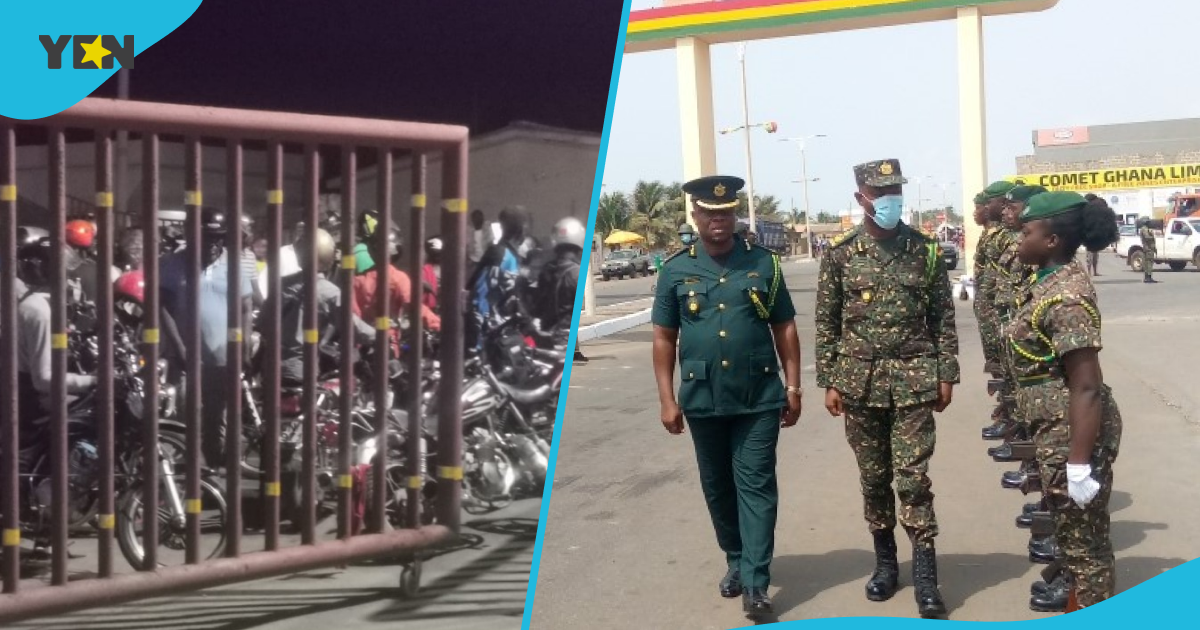 Ghana Temporarily Closed Its Border With Togo At Aflao To Allow For Security Screening
