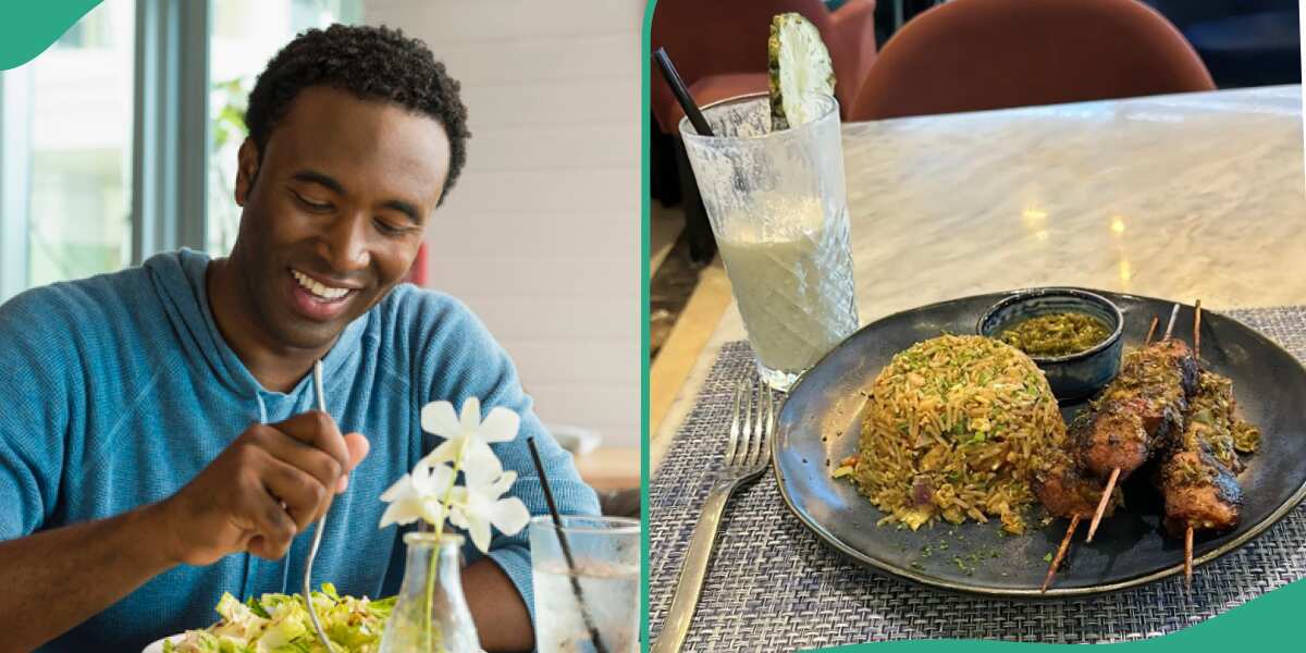 "Money for one bag of rice": Man billed GH¢1,000 for plate of food in expensive restaurant