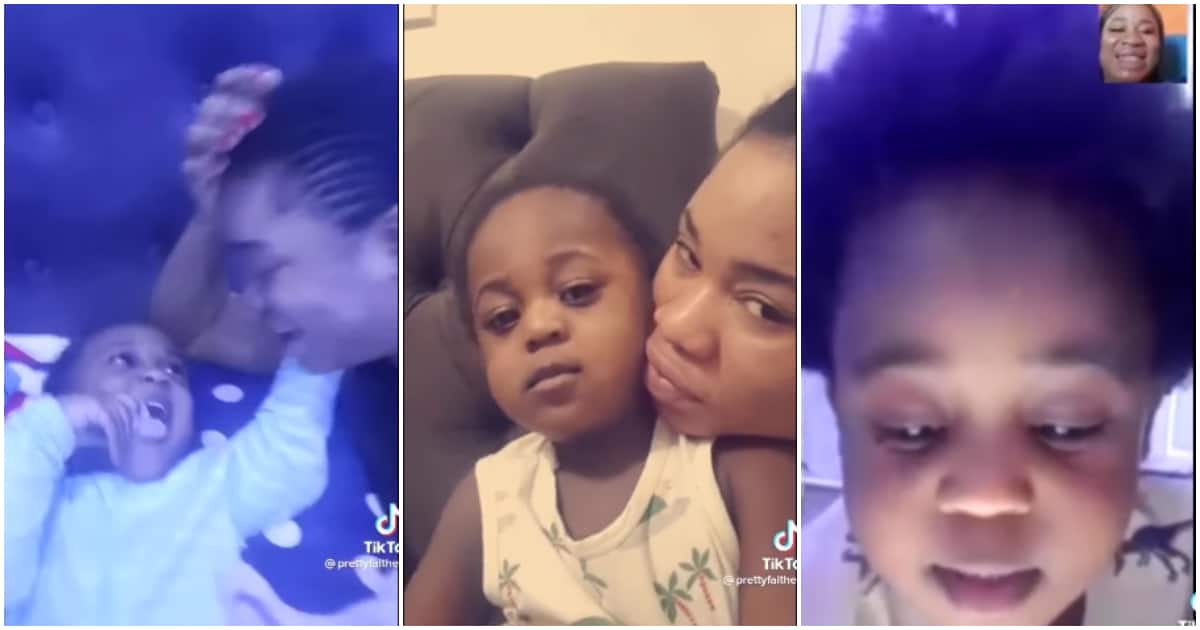“Where were they?” Nigerians ask questions as video of Ifeanyi with his nanny emerges on social media