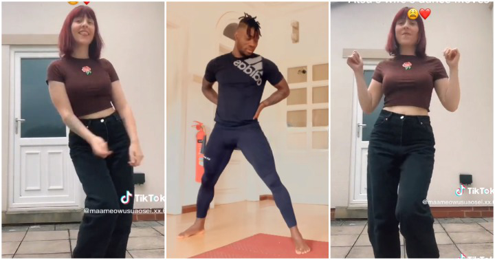 Pretty wife of Christian Atsu shows off her dance moves in old video, fan reacts: “This is great”
