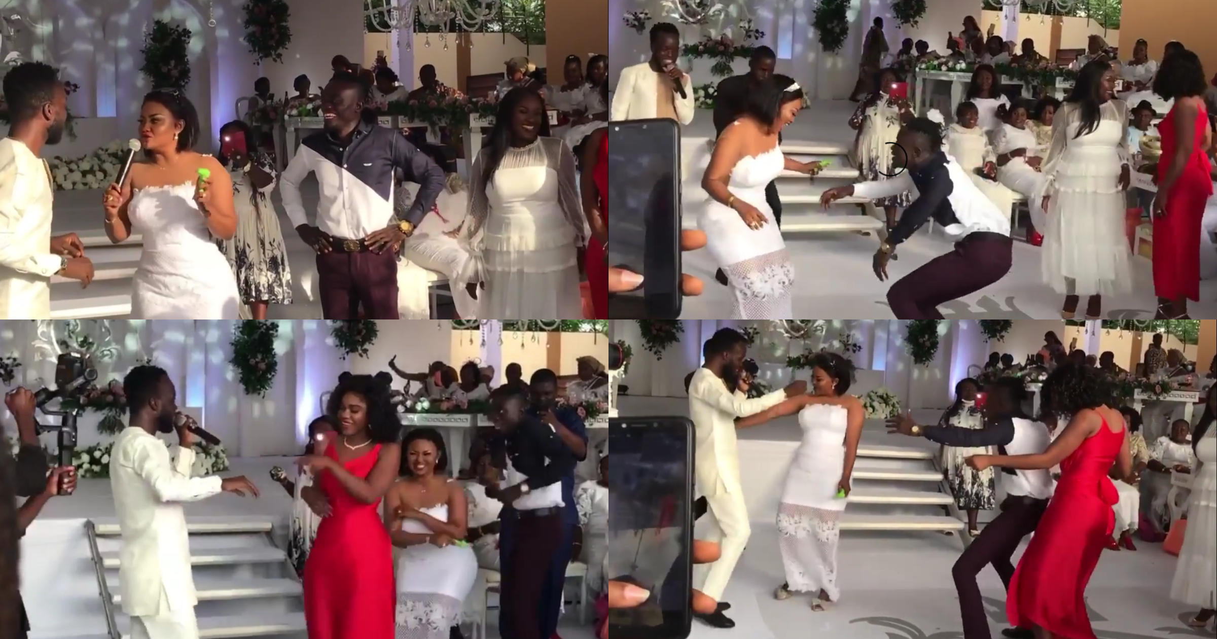 Cindy Ofori Sarpong wedding: McBrown, Lil Win, Becca, Emelia Brobbey dance