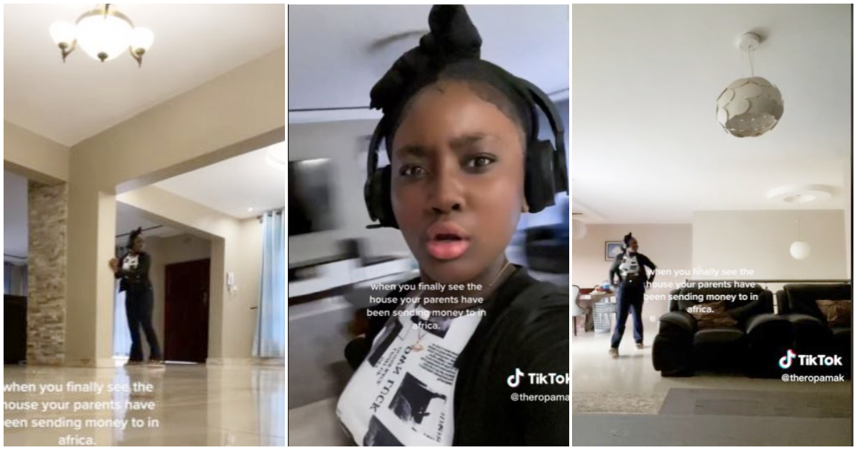 Woman tours house her parents built in Africa