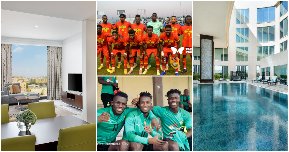 Black Star in Qatar: Details of plush hotel hosting Ghana surface online, many Ghanaians left in awe