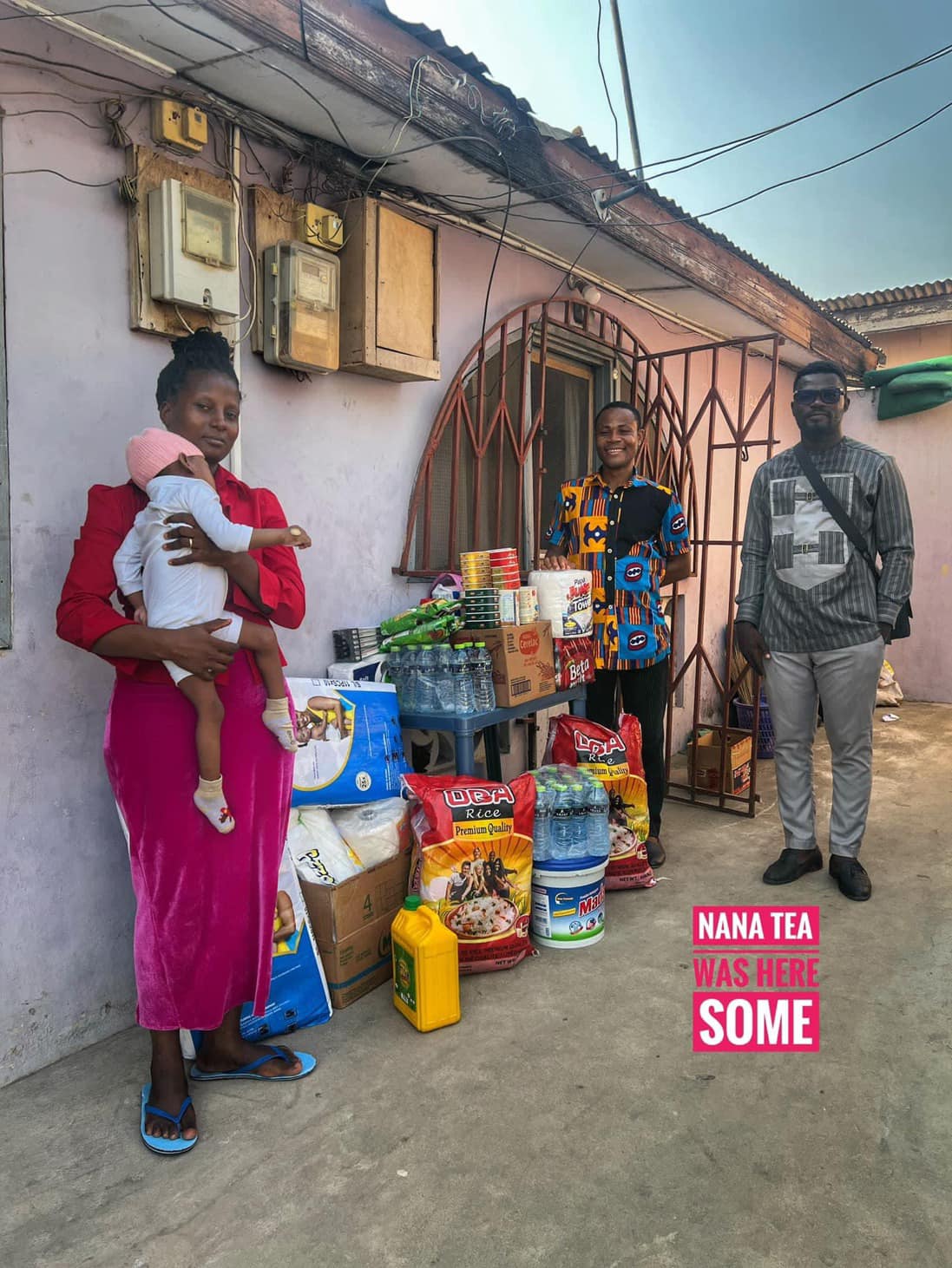 Ghanaian girl with special needs given GH¢4500 and groceries worth GH¢3200.