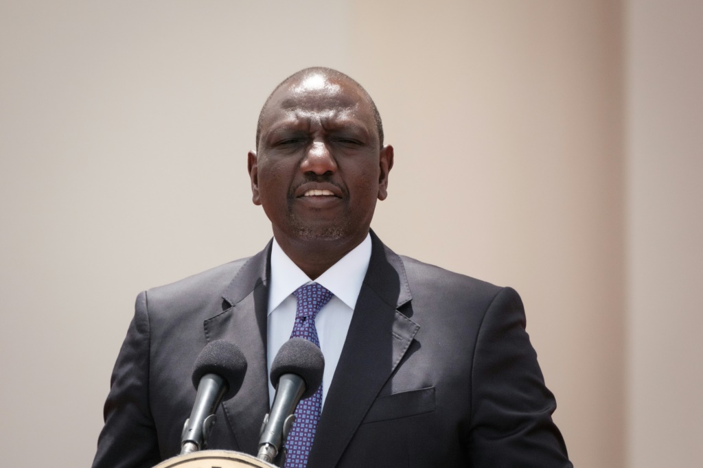 Kenya's President William Ruto says an African position on climate action would be to 'save lives and the planet from calamity'