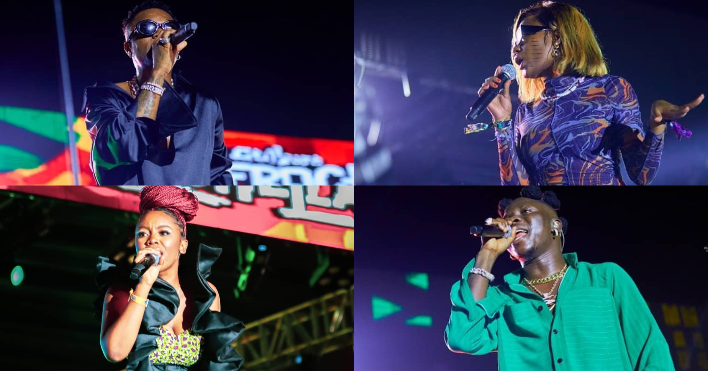 13 beautiful videos drop as Wizkid, Stonebwoy, Kojo Antwi and other stars thrill fans at Afrochella 2021