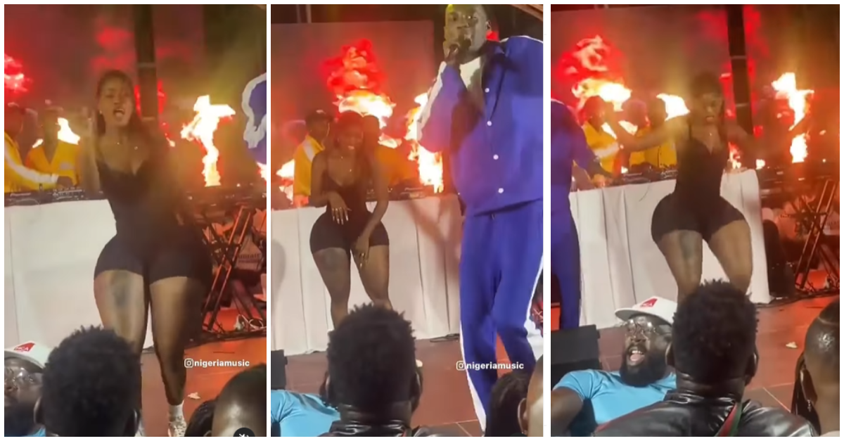 Video of super curvy lady giving talented dance performance causes massive stir online