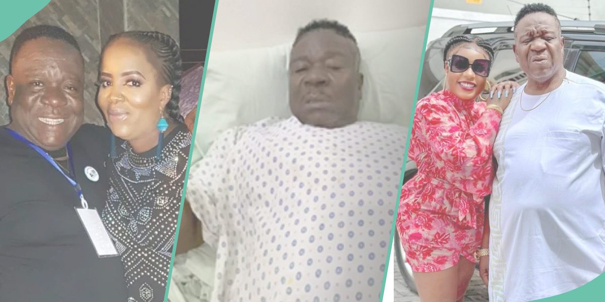 Mr Ibu’s son debunks actor’s wife’s claims