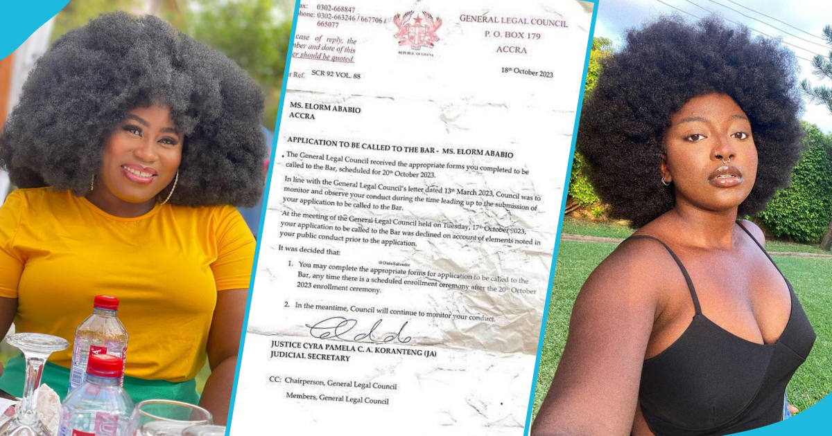 Lydia Forson shares words of encouragement with Ama Governor after she was denied from Bar call again