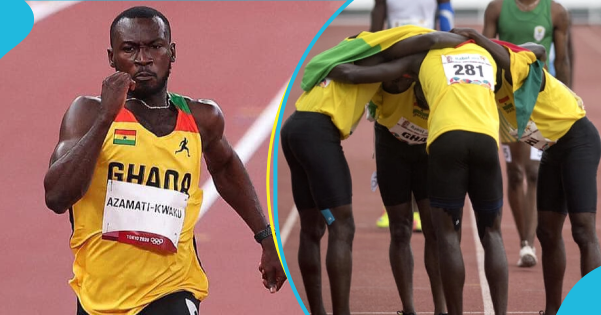 Benjamin Azamati bounces back with Ghana's 4x100m team as they advance to the final