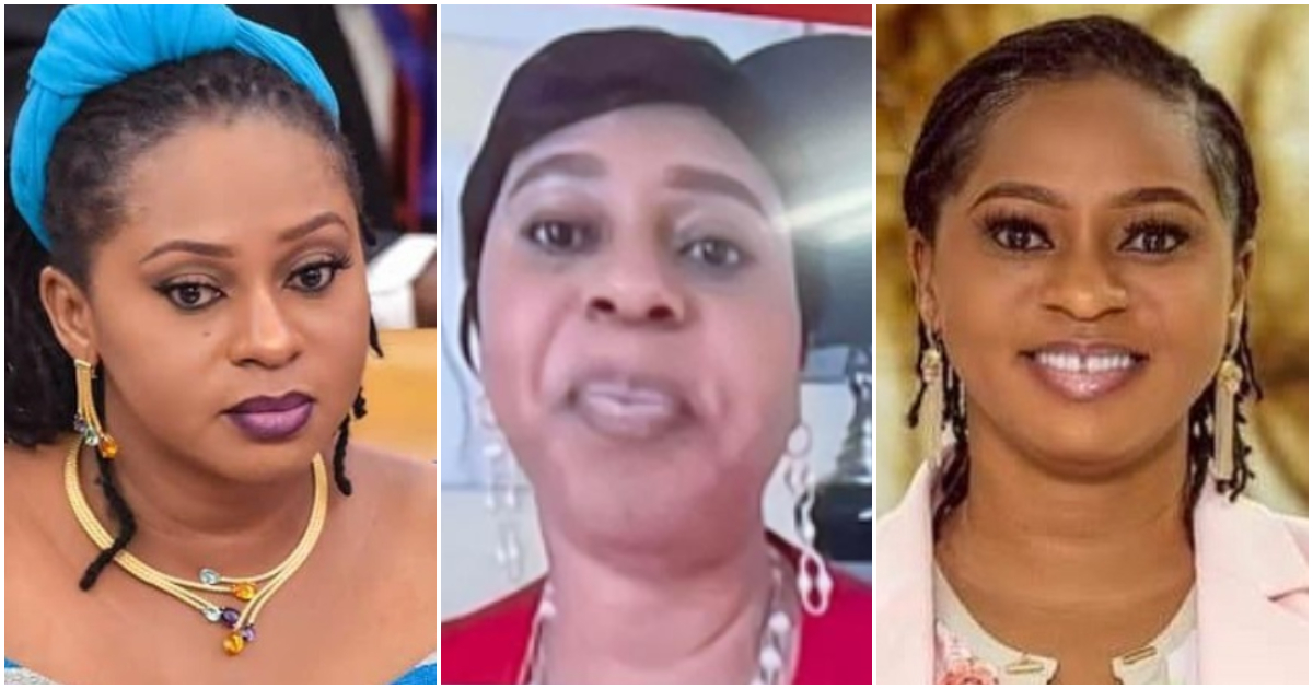'Obroni' Adwoa Safo speaks with new stylish accent after months in US; video causes massive stir