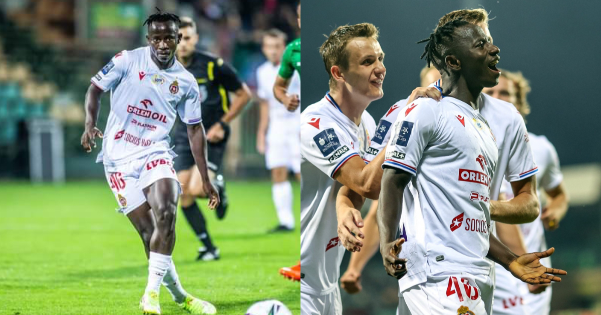 Yaw Yeboah named in Polish League team of the week after sensational goal