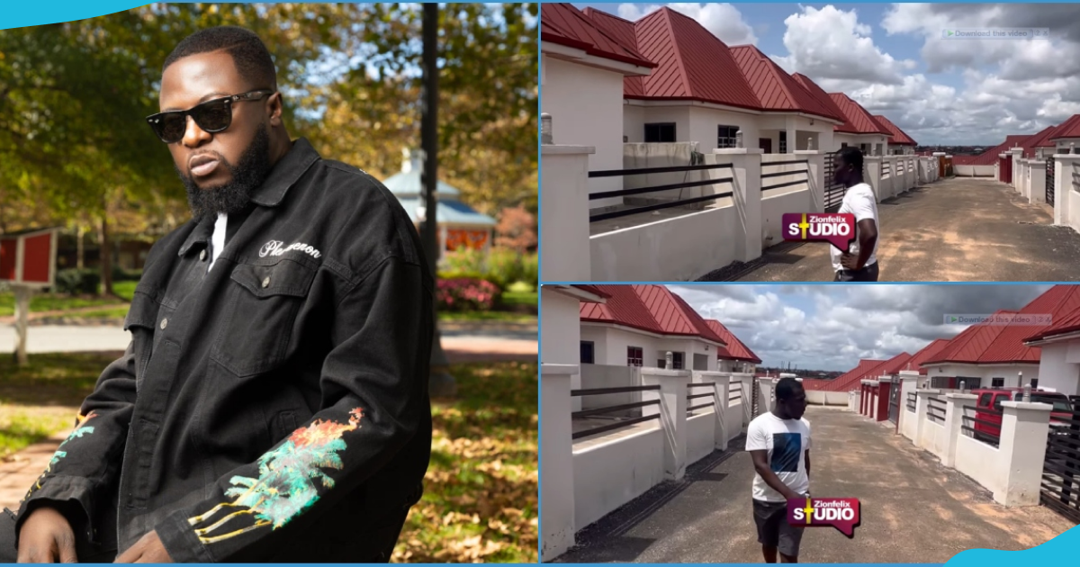 Guru shows off over a dozen apartments he has built in Kumasi, many stunned