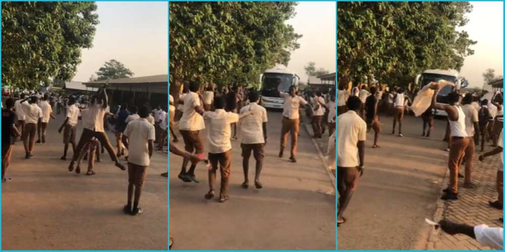 NSMQ 2023: OWASS students given rousing welcome after beating Prempeh College at semi-final