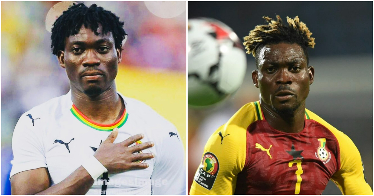 Pictures of Christian Atsu playing for the Ghana National Team, Black Stars