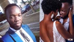 Beautiful wedding photos of Sarkcess Music star Akwaboah and his 'wife' drop