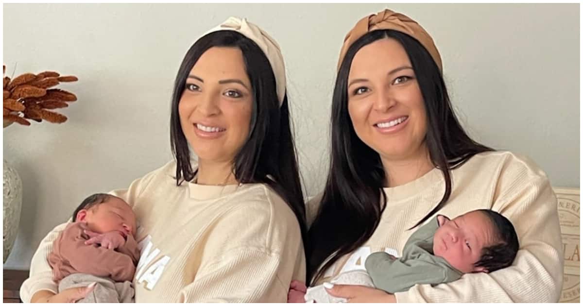 "What are the Odds?": Identical Twin Sisters Welcome Firstborn Sons Hours Apart, Have Same Weight
