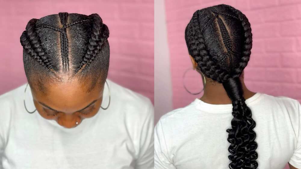 two braids styles