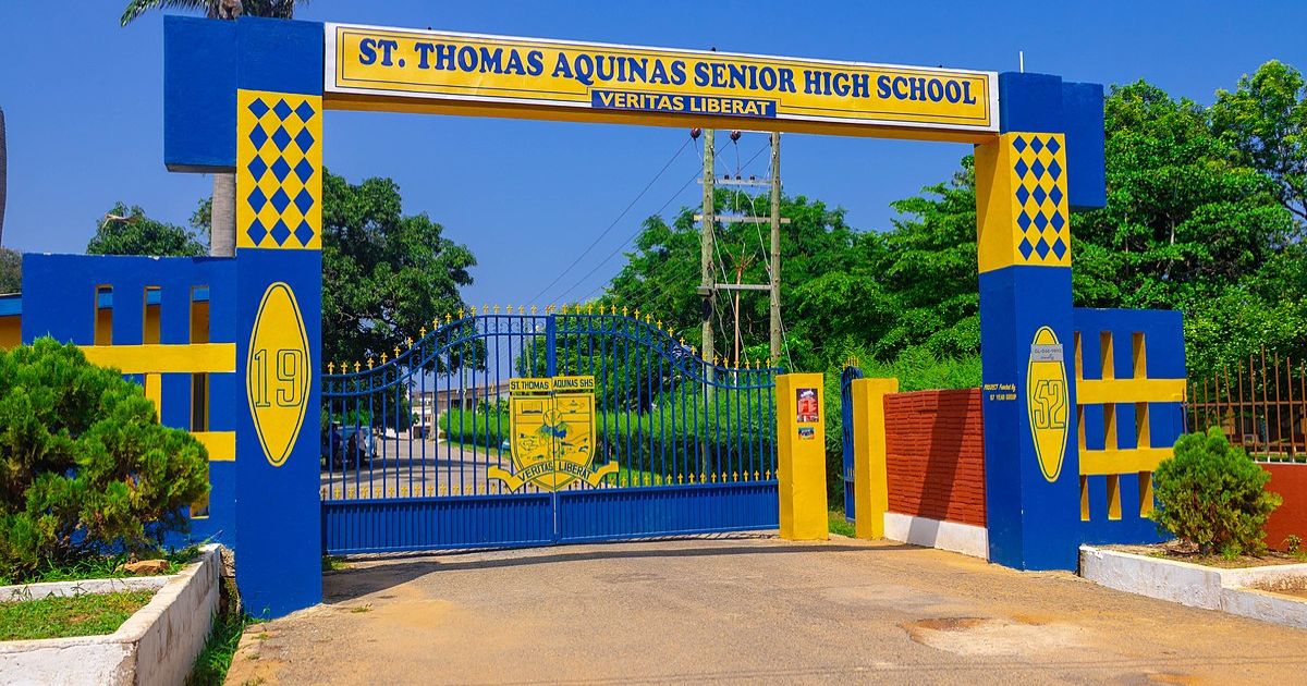 Triumphant entry: ManSyte, Aquinas, 8 other senior high schools in Ghana with the most beautiful entrances