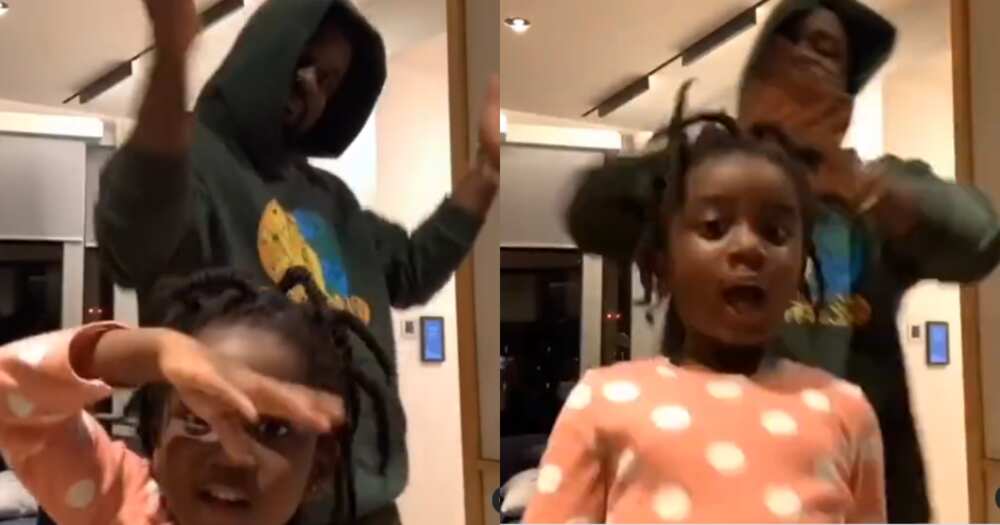 Titi: Sarkodie’s Daughter Copies his Exact Dance Moves in Adorable Video