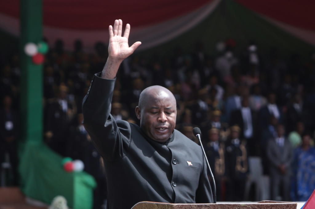 Burundi's President Evariste Ndayishimiye has been in power since June 2020