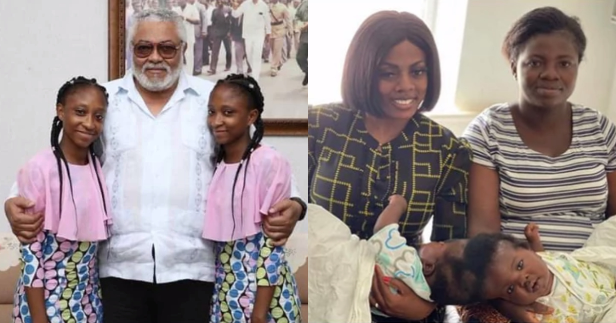1st conjoined twins separated in Ghana send message to Nana Aba over her recent gesture to save Bansah twins