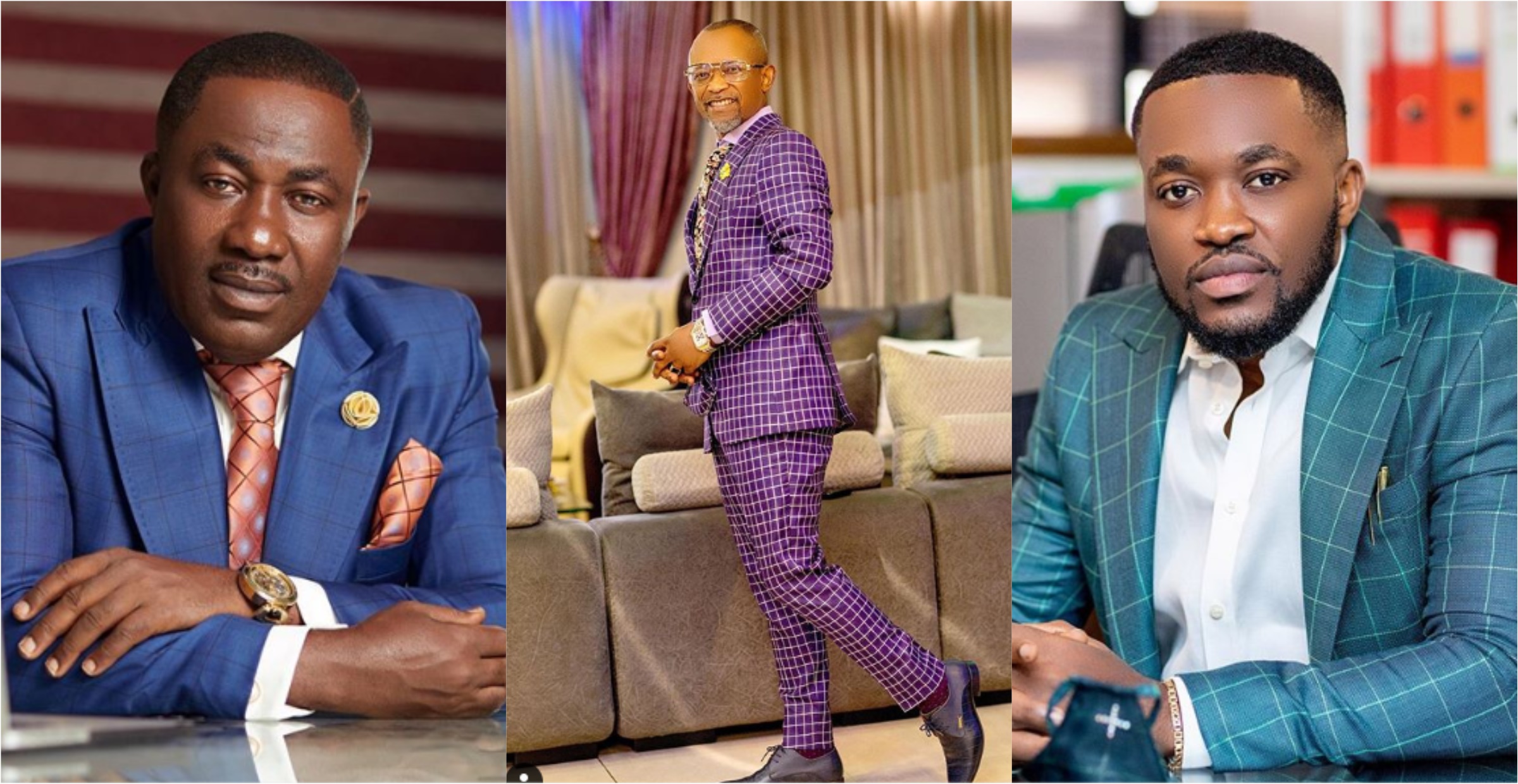 Fashion goals: Stunning photos of Despite, Ofori Sarpong, Fadda Dickson and Ken Osei in luxurious suits