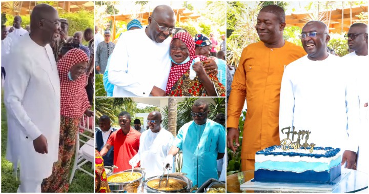 Vice-president Bawumia celebrates 59th birthday with a feast.