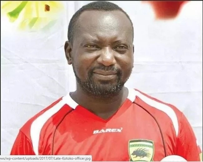 Here are all the heartbreaking photos from the funeral of late Kotoko equipment officer