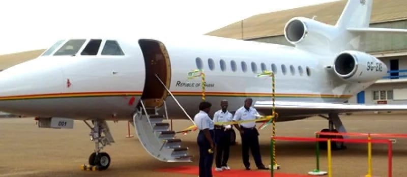 Akufo-Addo’s jet is one of the most expensive in Africa
