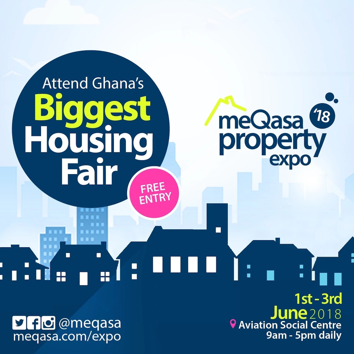meQasa to host Ghana's biggest Housing Fair in June