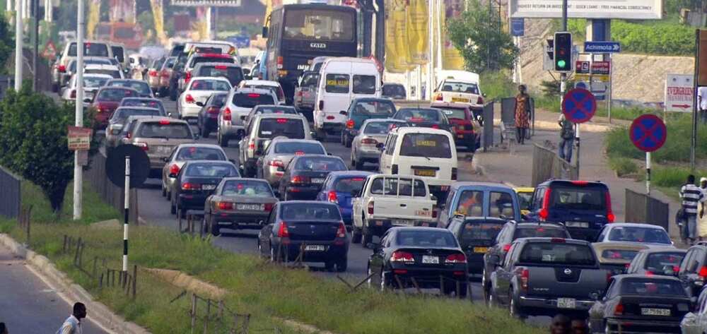 The 7 worst traffic areas in Accra