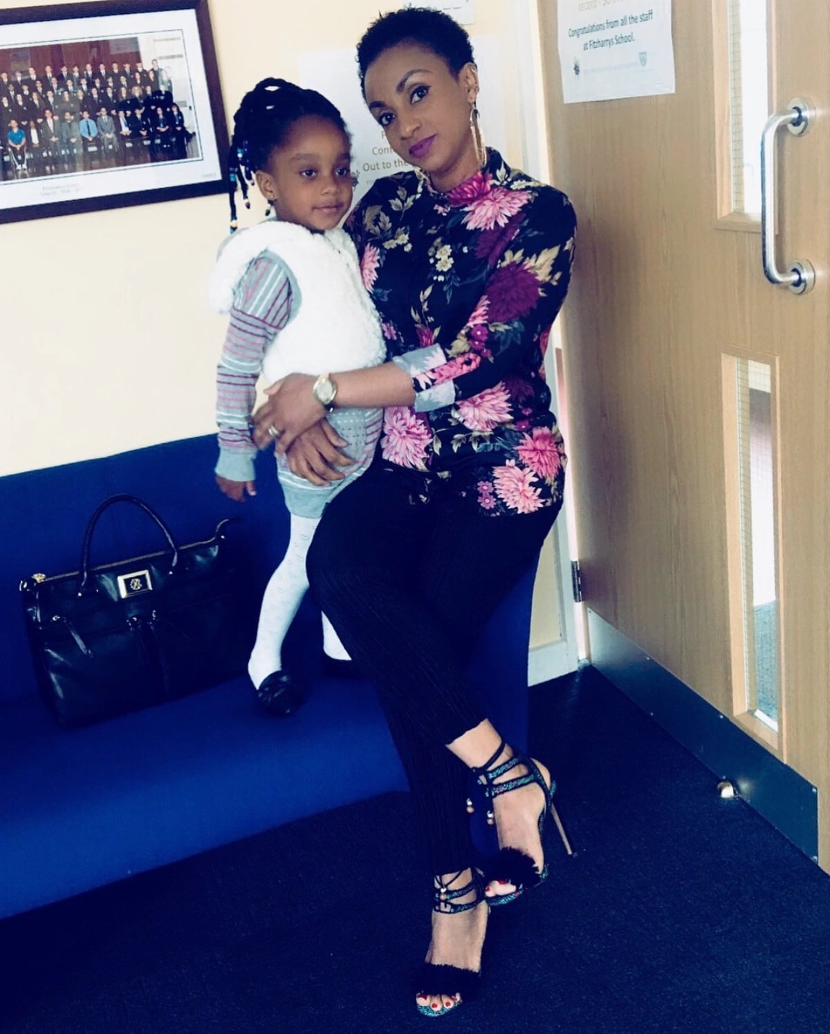 Asamoah Gyan's beautiful daughter turns 4