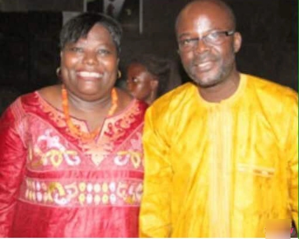 Photos of Tony Lithur and Nana Oye in happy times