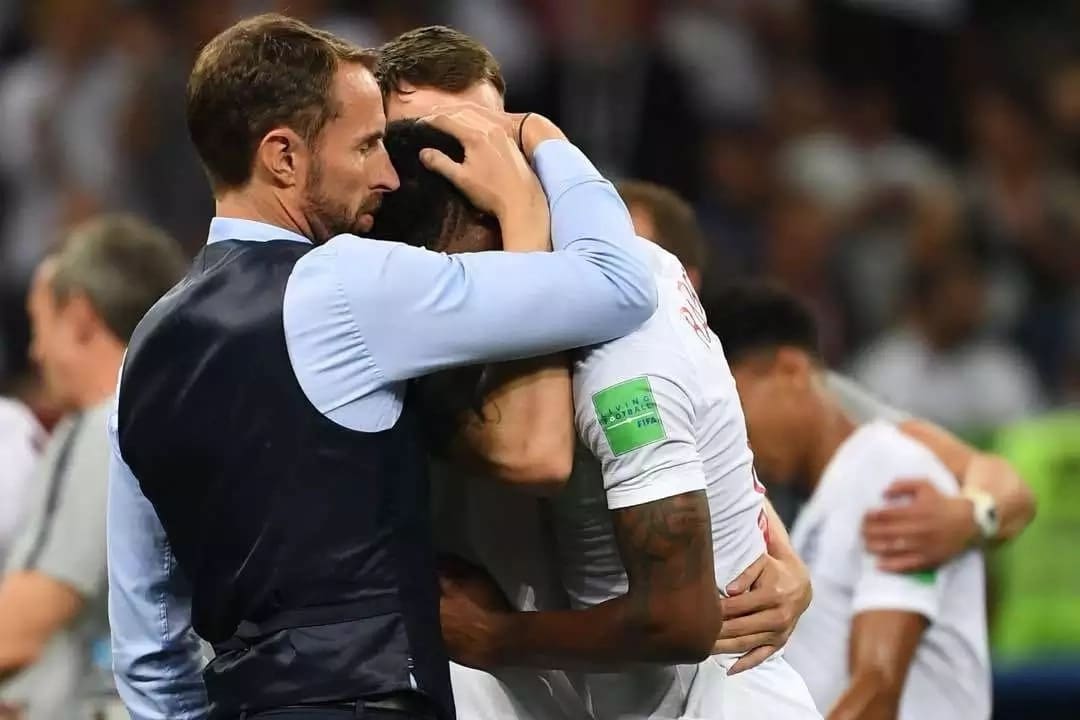 The best emotional photos from England’s 2-1 loss to Croatia