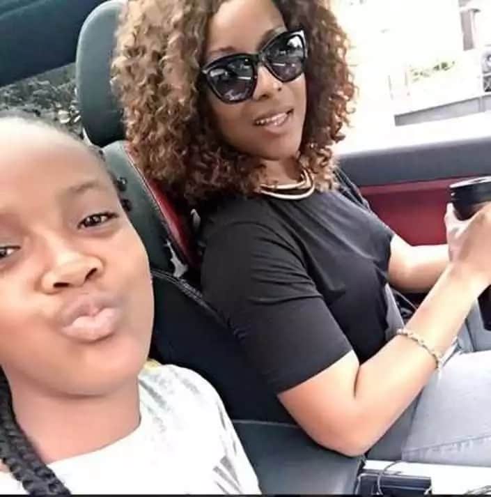 Joselyn Dumas and her daughter