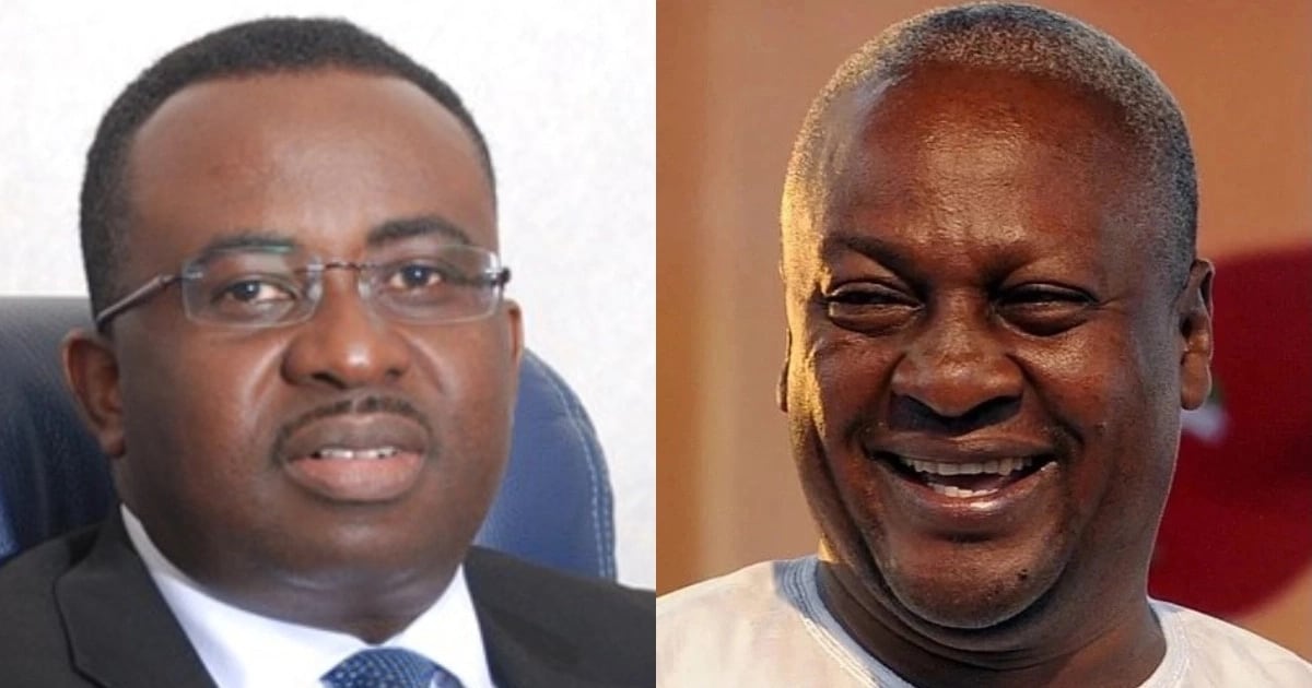Mahama to reportedly considering Dr Johnson Asiama as 2020 running mate
