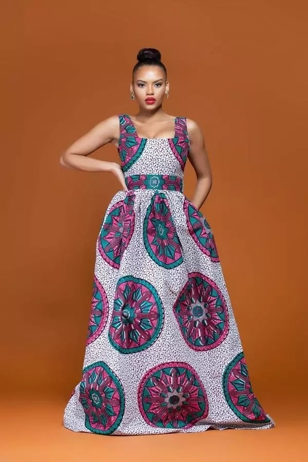 Long African dresses for ladies