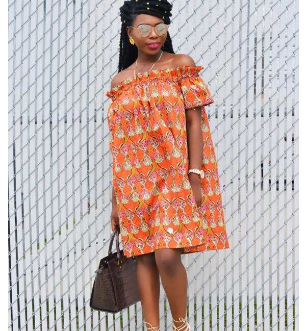 African print shirt dress styles - YEN.COM.GH