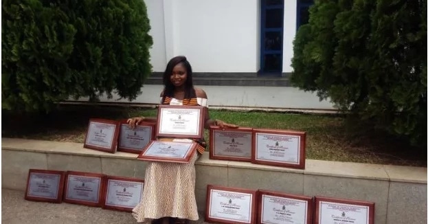 Amazing! KNUST student graduates as doctor with 12 awards