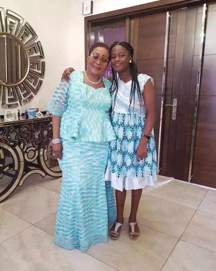 Farida Mahama almost taller than Lordina in latest photo