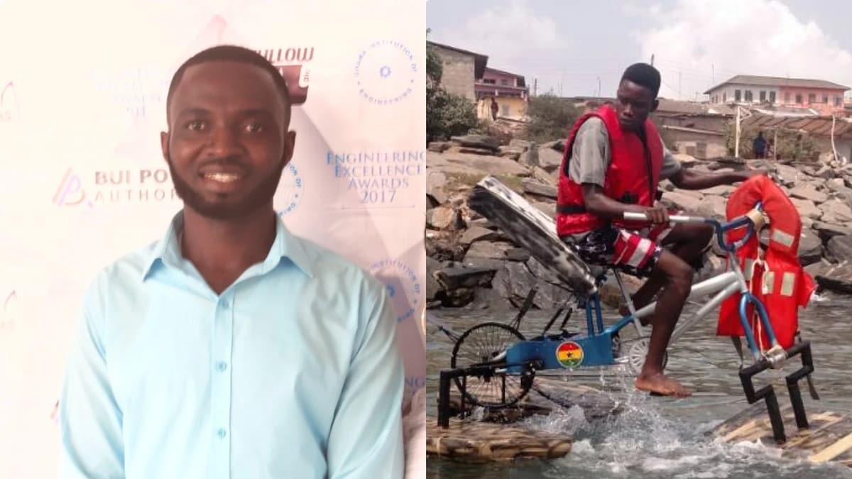 Water Bike inventor improves upon his invention