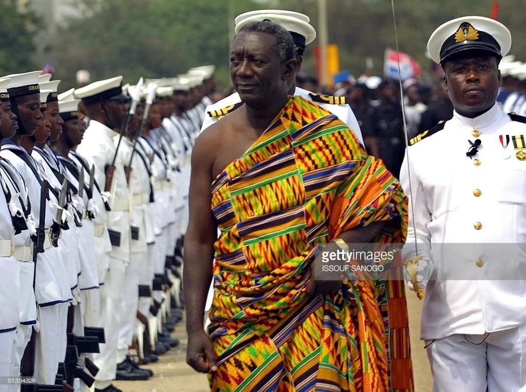 Outfits former Ghana presidents wore to their inaugurations