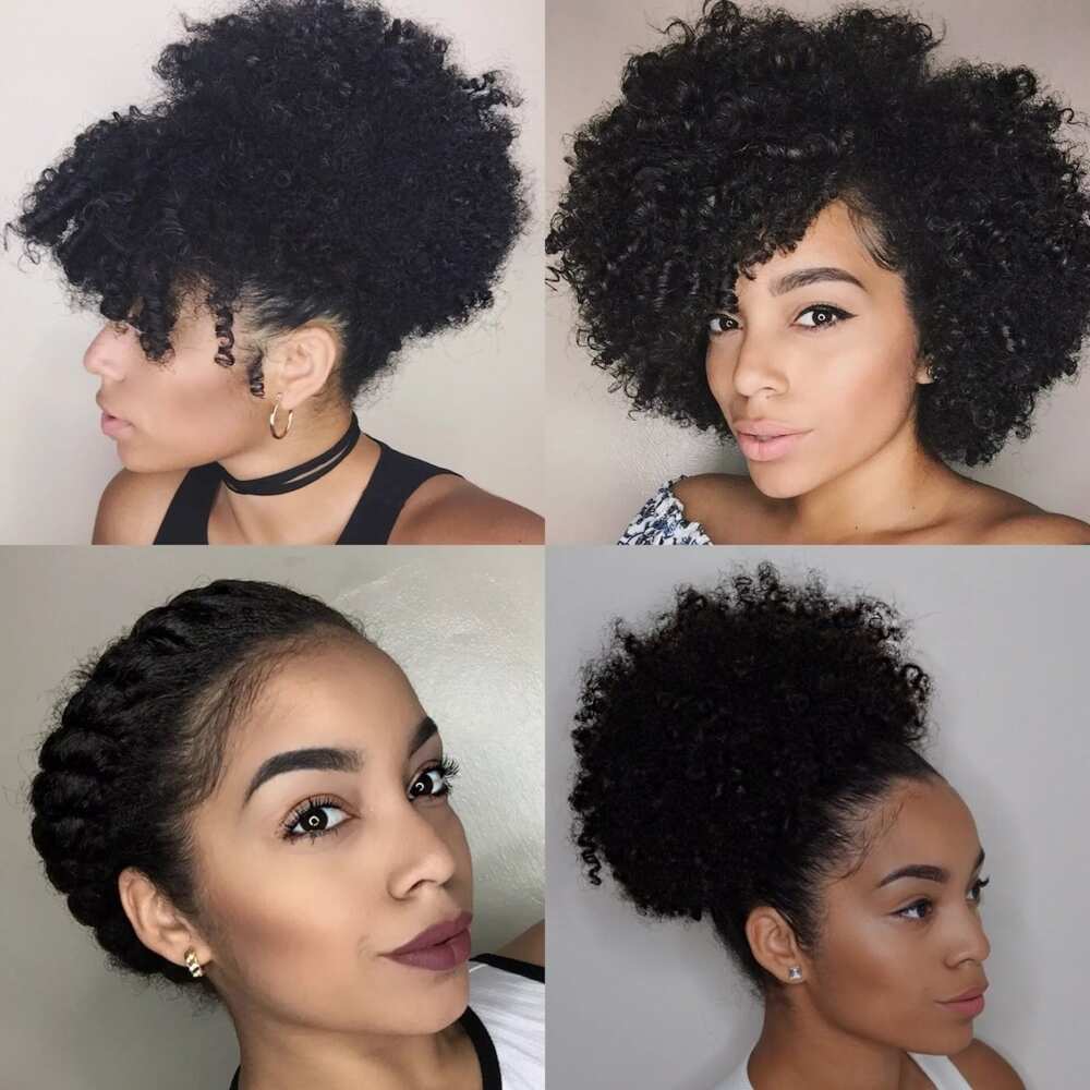 Natural hair twist styles for long and short hair 