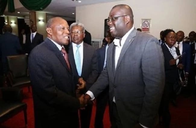 Justice Atuguba meets NPP’s Sammy Awuku at last