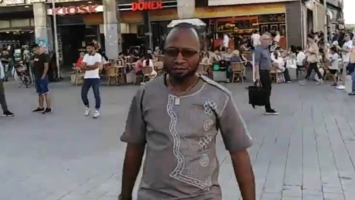 Video of Ghanaian pastor preaching on the streets of Germany goes viral