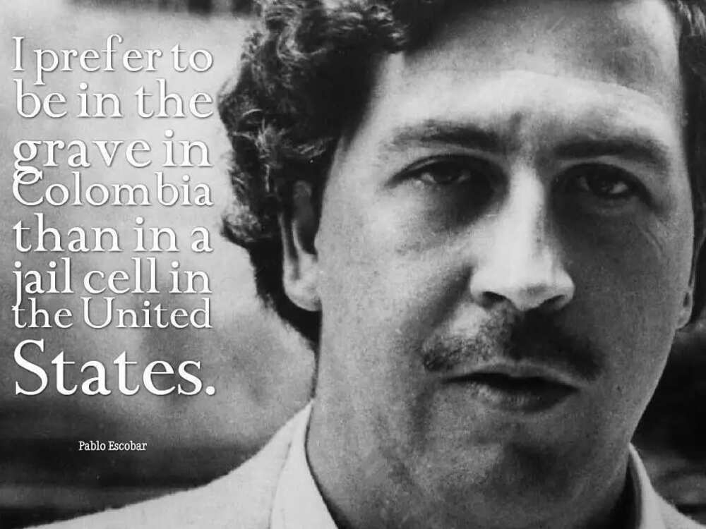 Famous Pablo Escobar quotes - YEN.COM.GH