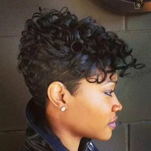 Short hairstyles for black women 