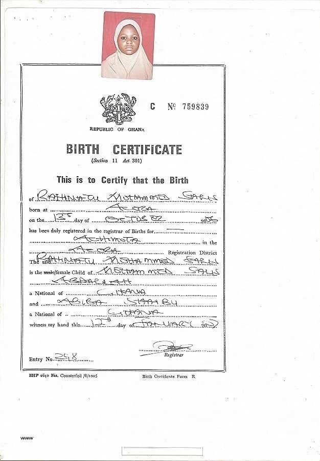 Biometric Birth Certificate In Ghana Yencomgh 4229